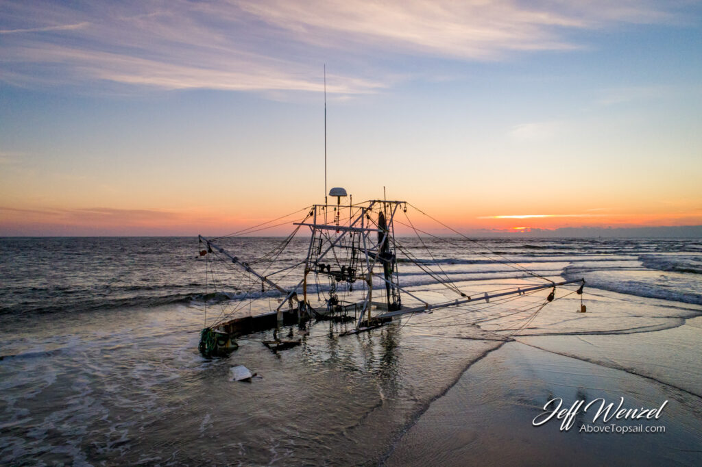 North Topsail Beach North Carolina coastal canvas wall art